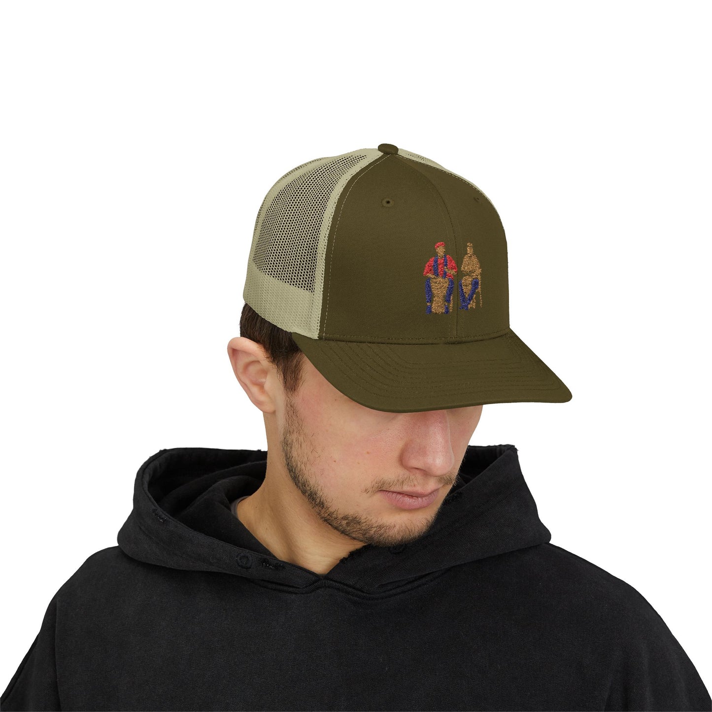 Cultural Drummers Snapback Trucker Cap - Stylish & Fun Hat for Music Lovers