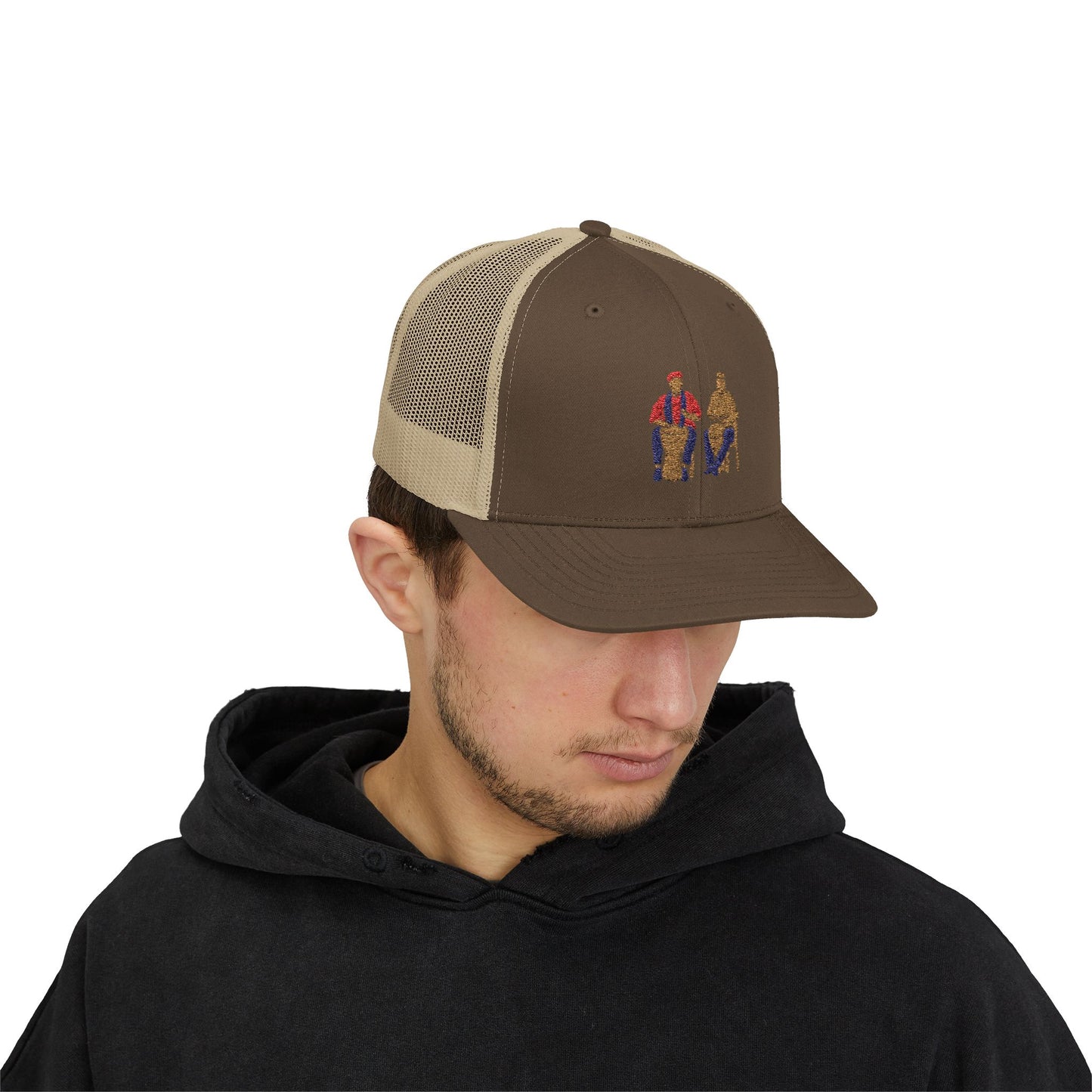 Cultural Drummers Snapback Trucker Cap - Stylish & Fun Hat for Music Lovers