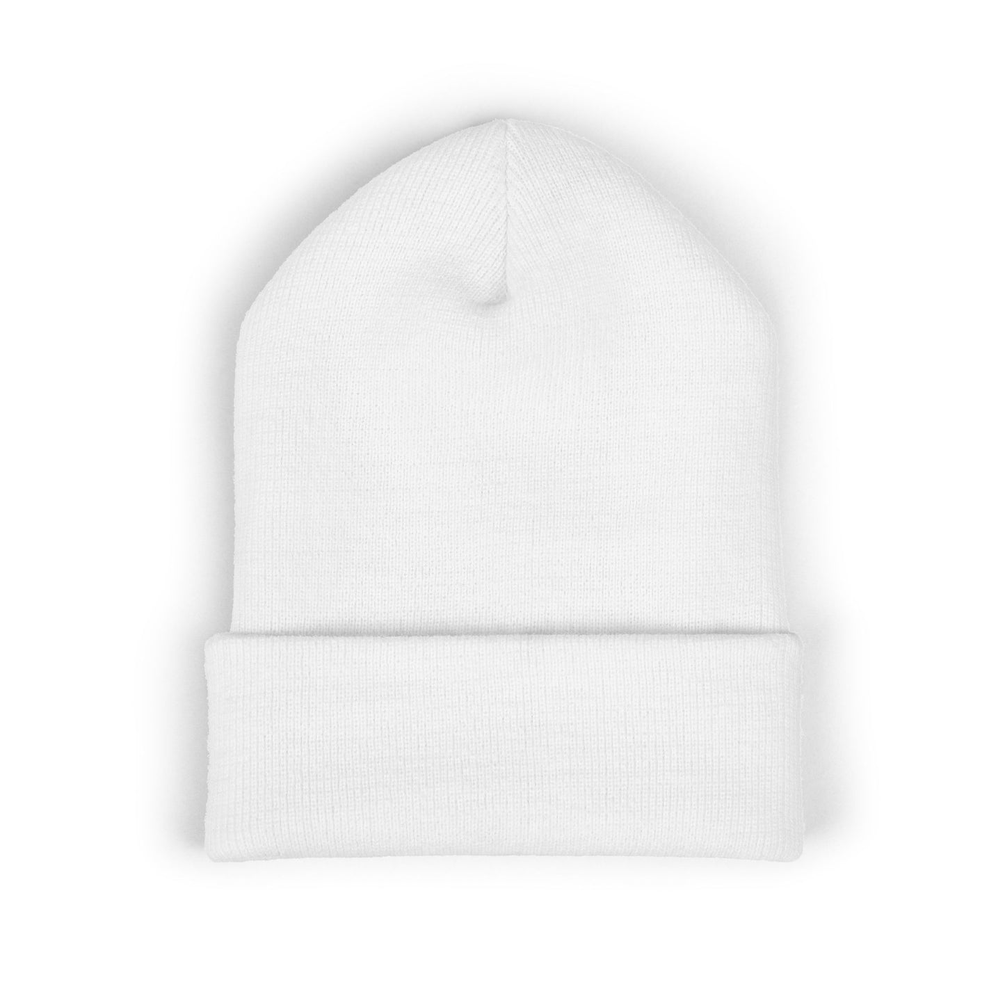 Clementine Embroidered Classic Cuffed Beanie with Orange Design - Cozy Winter Accessory