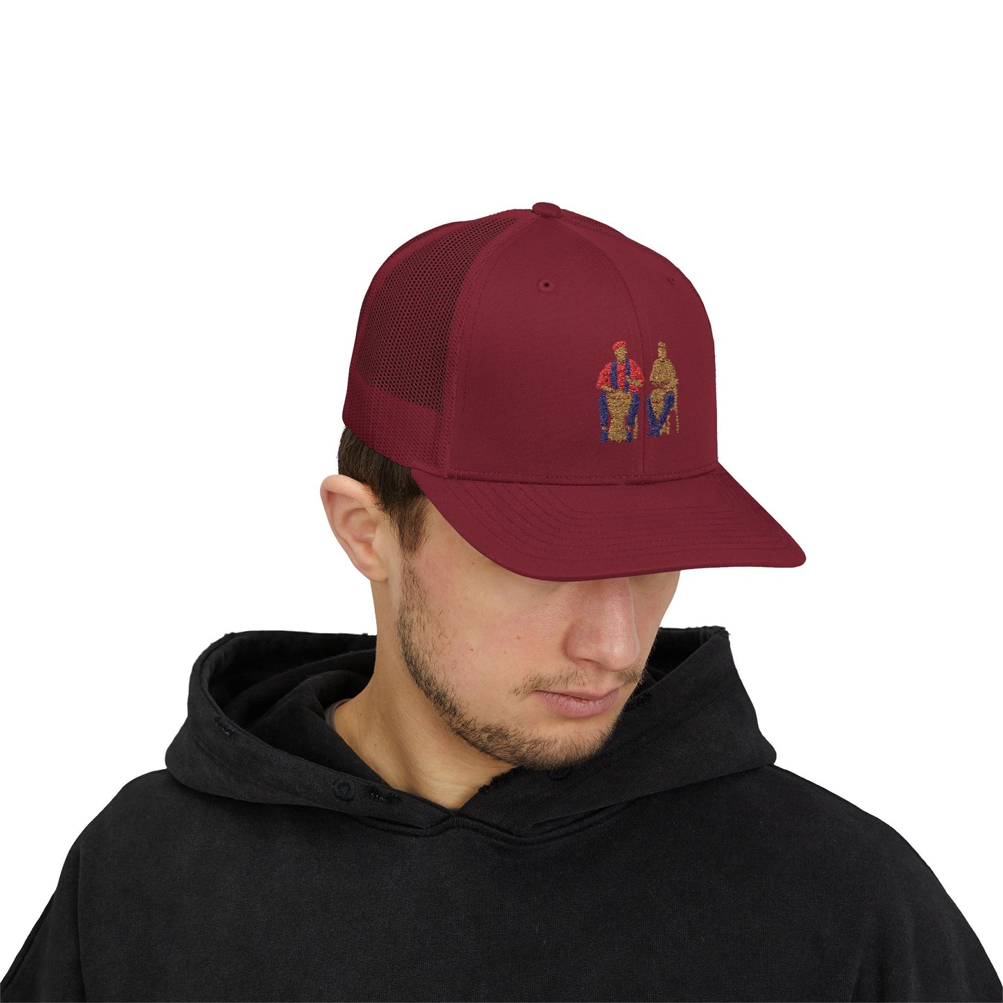 Cultural Drummers Snapback Trucker Cap - Stylish & Fun Hat for Music Lovers