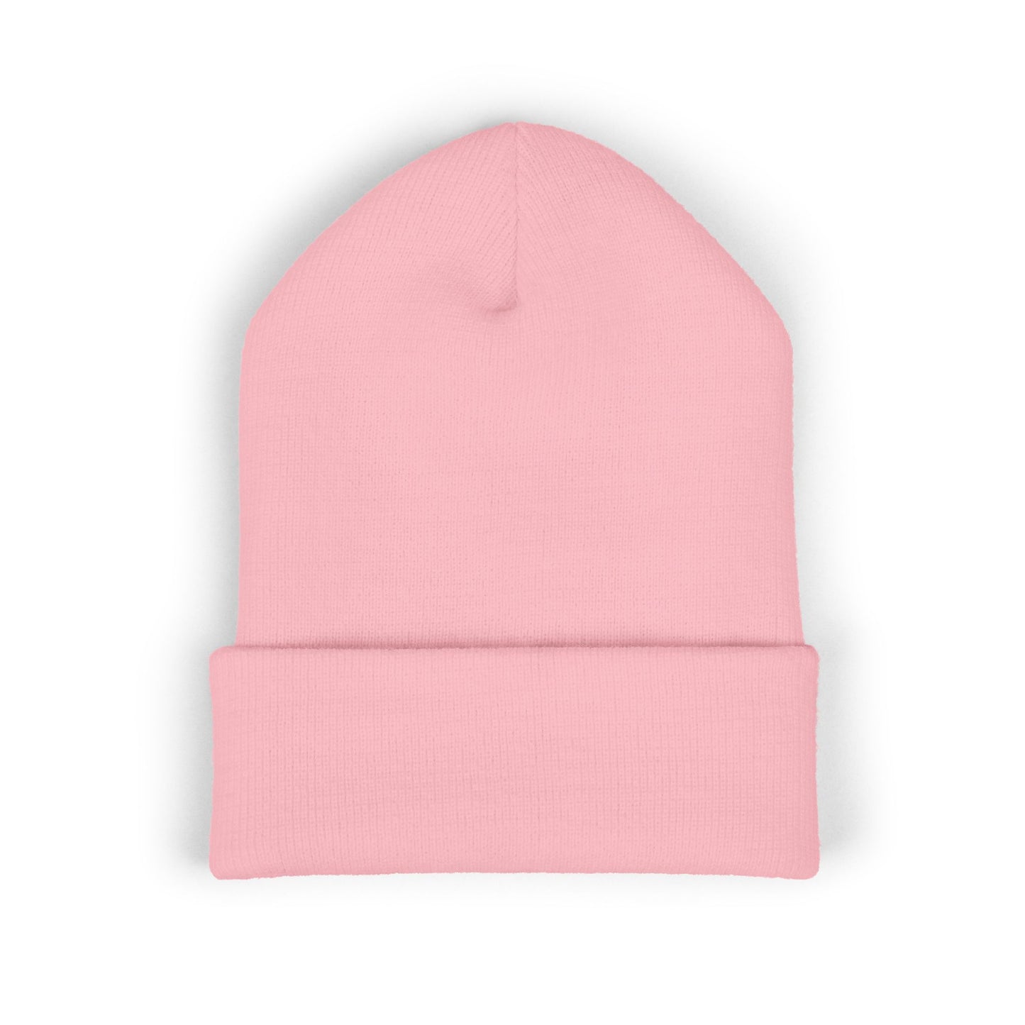 Clementine Embroidered Classic Cuffed Beanie with Orange Design - Cozy Winter Accessory
