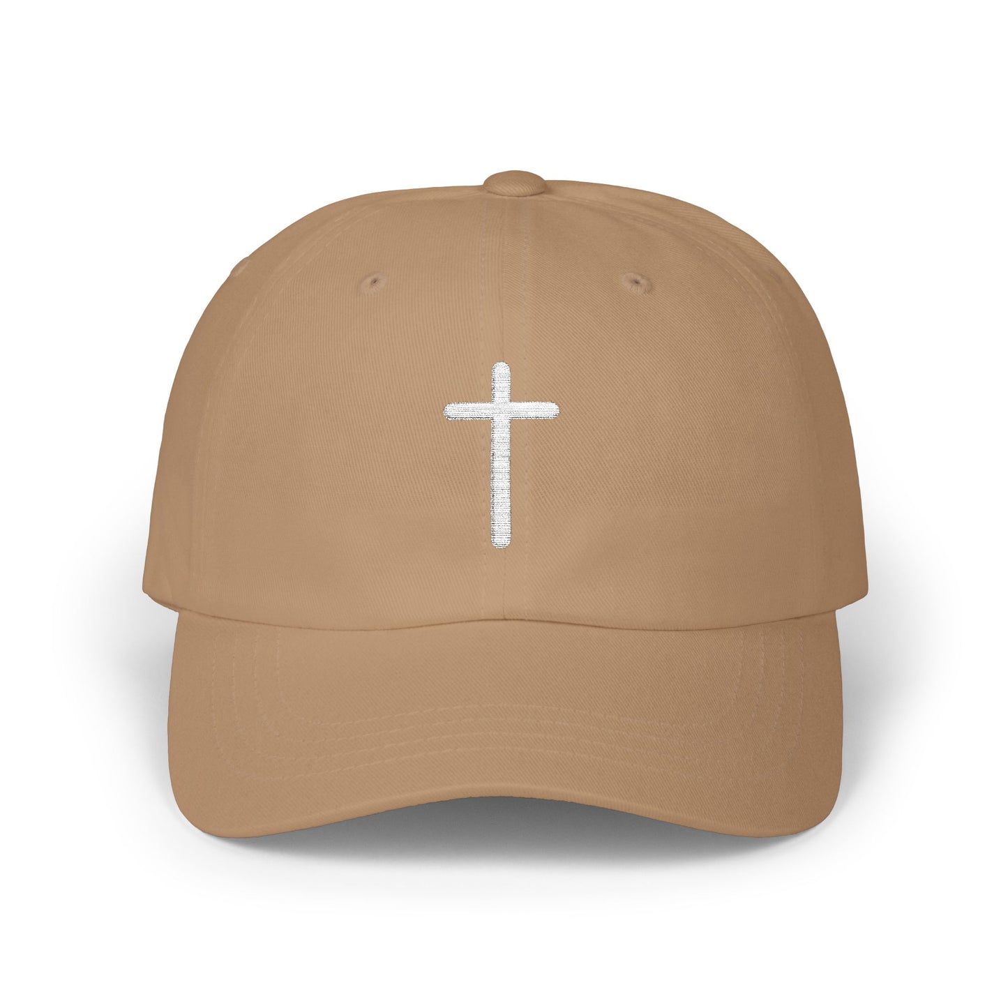 Christ like Classic unisex Cap with Cross Design - Casual Christian Hat for Everyday Wear