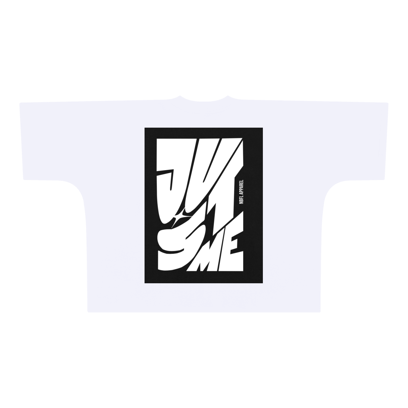 Just Me Oversize One-piece Pattern Cut Boxy Tee - 300 GSM