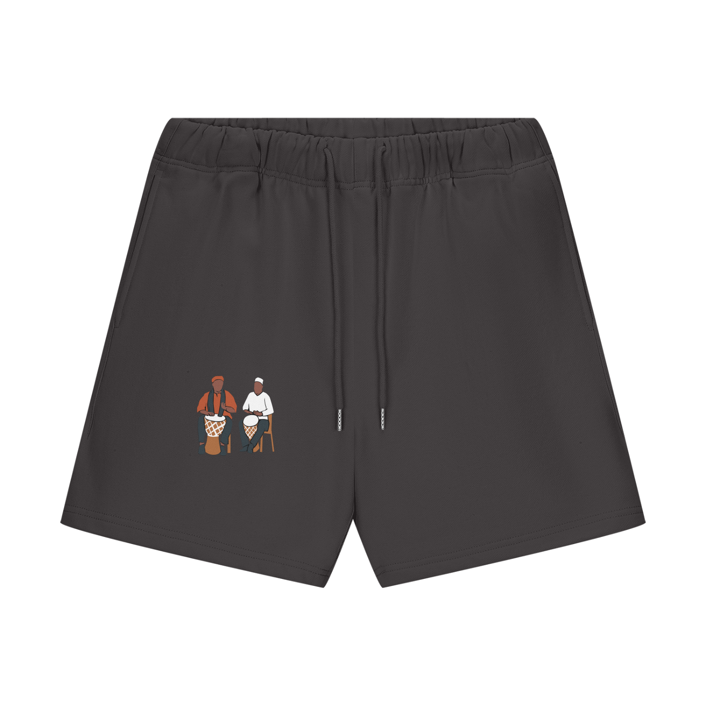 Cultural Drummers Streetwear Unisex Heavyweight 460G Fleece Loose Fit Shorts