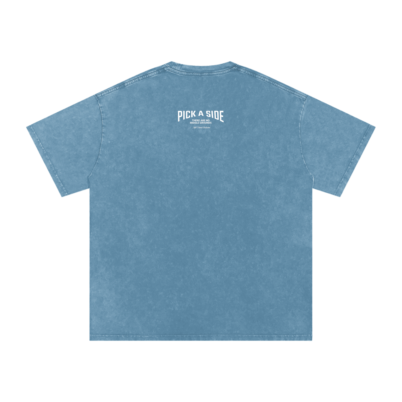 PICK A SIDE Acid Wash Oversize T-Shirt