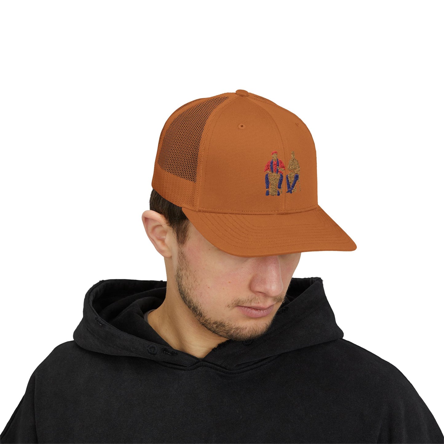 Cultural Drummers Snapback Trucker Cap - Stylish & Fun Hat for Music Lovers