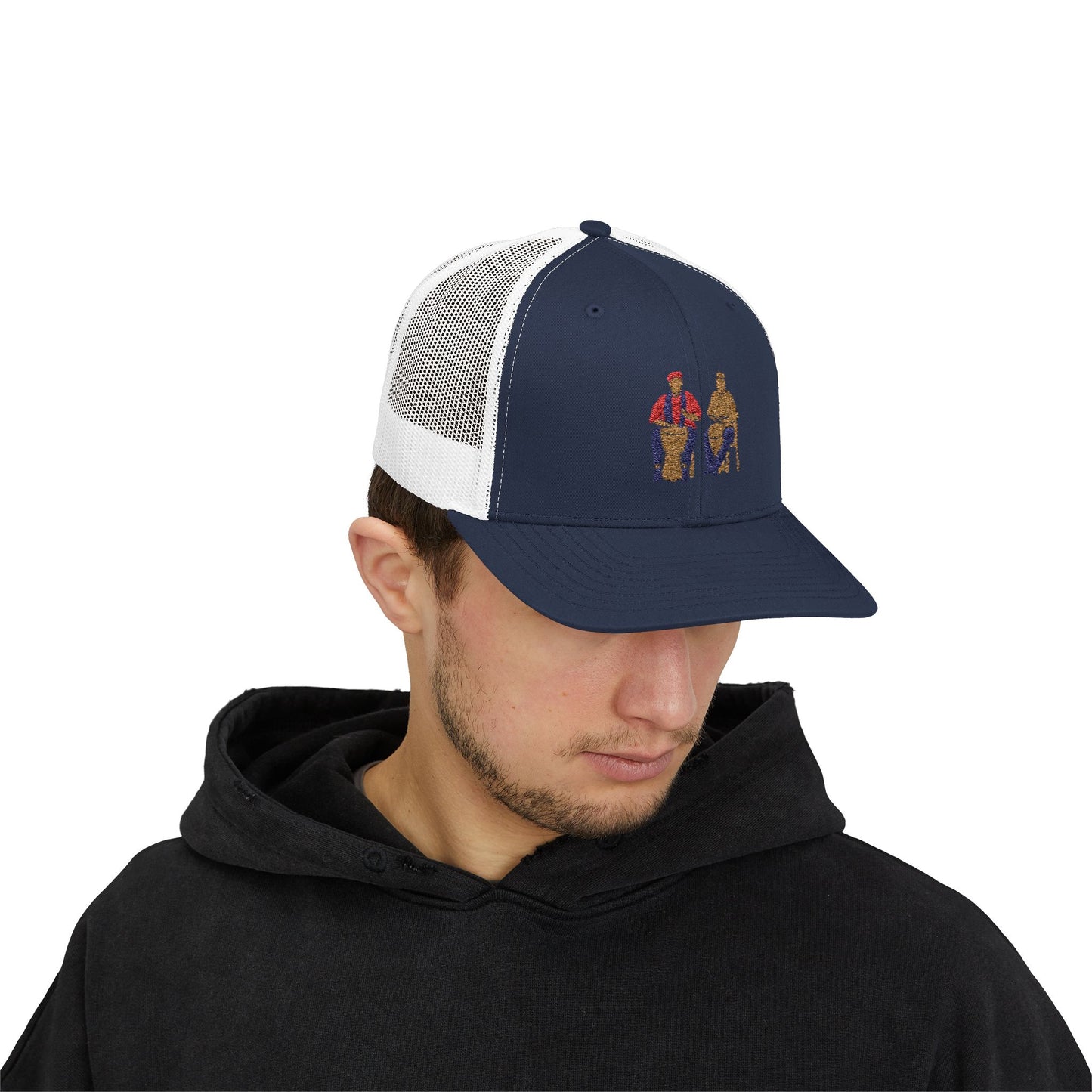 Cultural Drummers Snapback Trucker Cap - Stylish & Fun Hat for Music Lovers