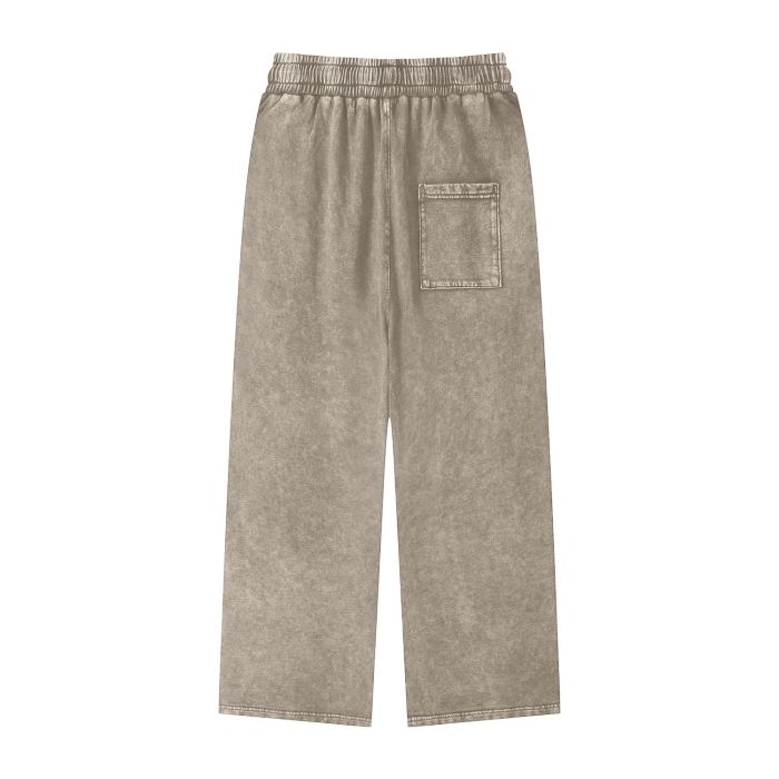 Nigeria 1960 Acid Wash Straight Leg Trousers
