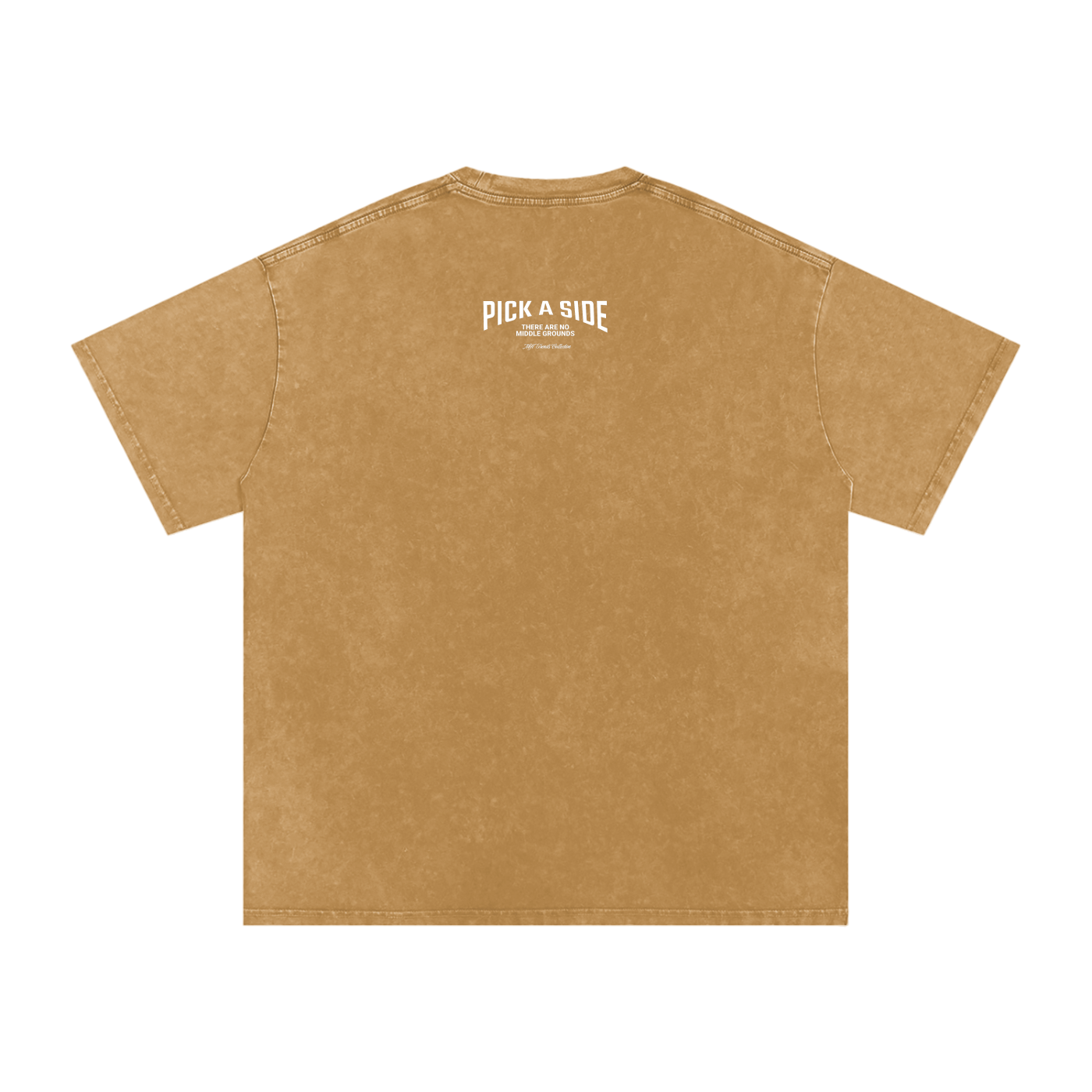 PICK A SIDE Acid Wash Oversize T-Shirt
