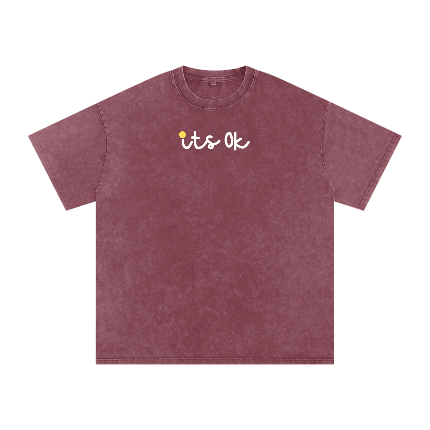its ok Acid Wash Oversize T-Shirt