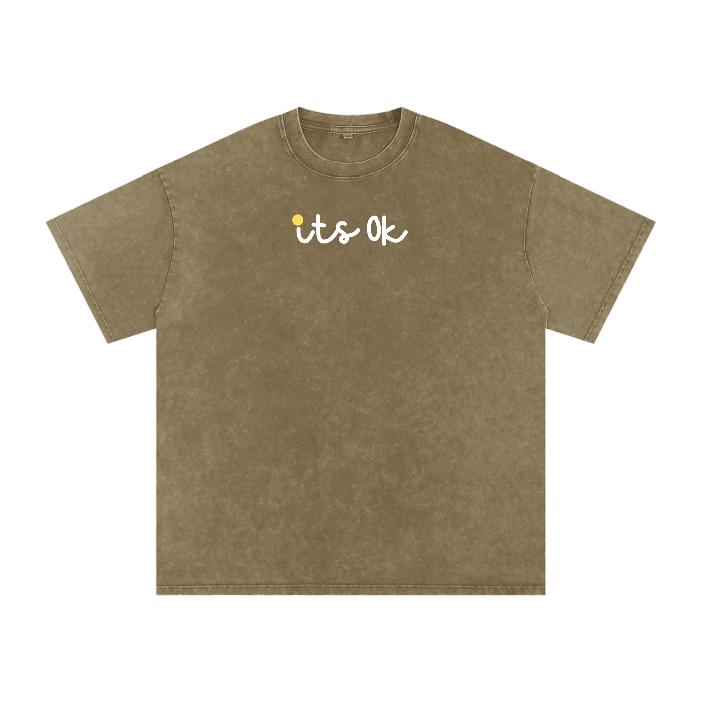 its ok Acid Wash Oversize T-Shirt