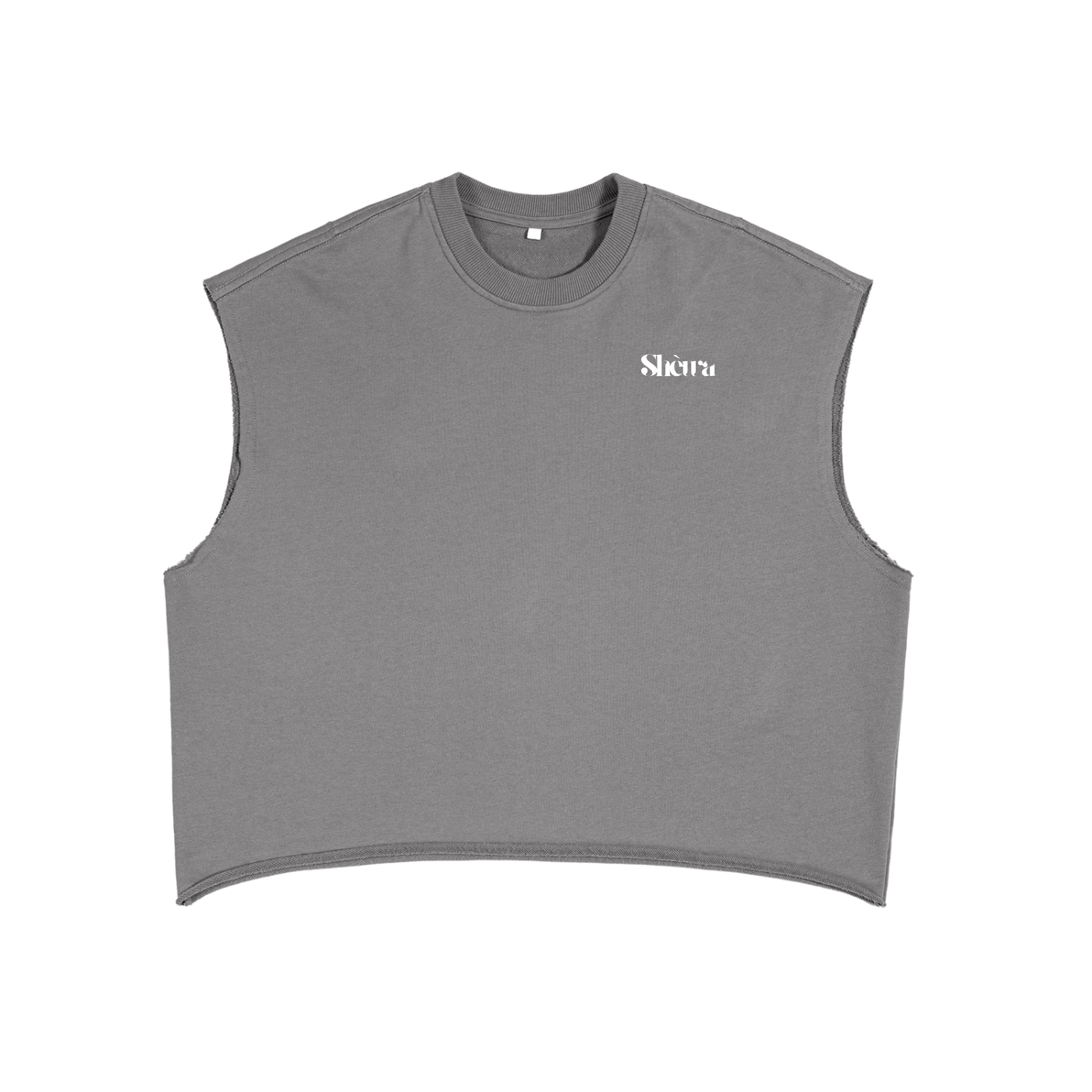SHEWA French Terry Boxy Tank Top