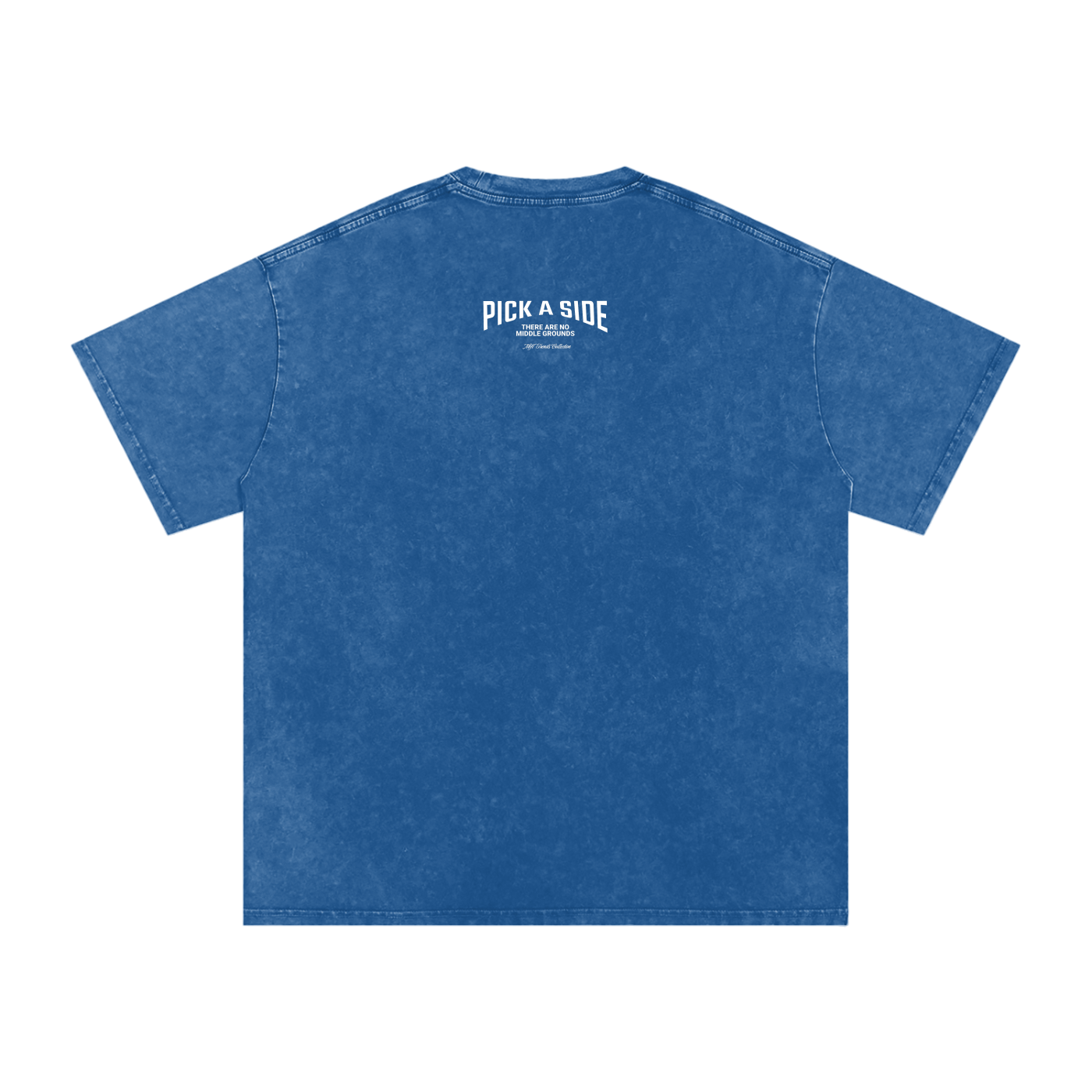 PICK A SIDE Acid Wash Oversize T-Shirt