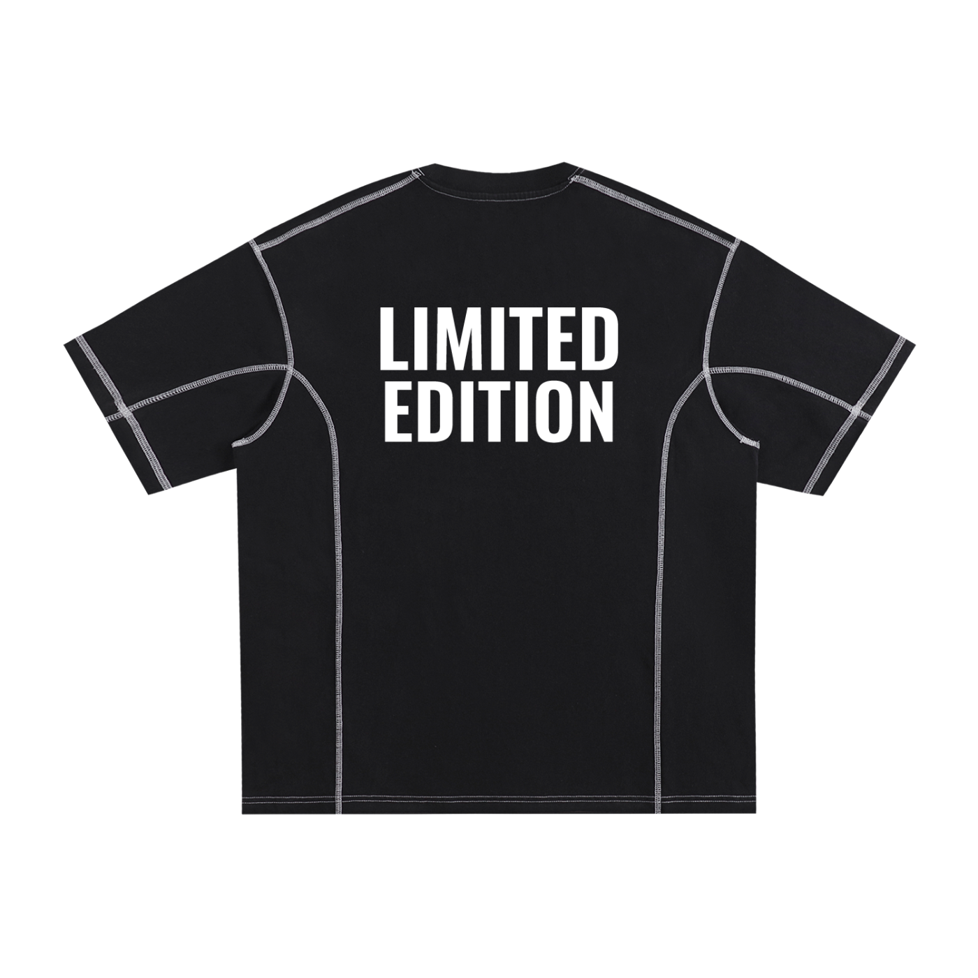 Nbfl limited edition Streetwear Contrast-Stitched Cotton T-Shirt