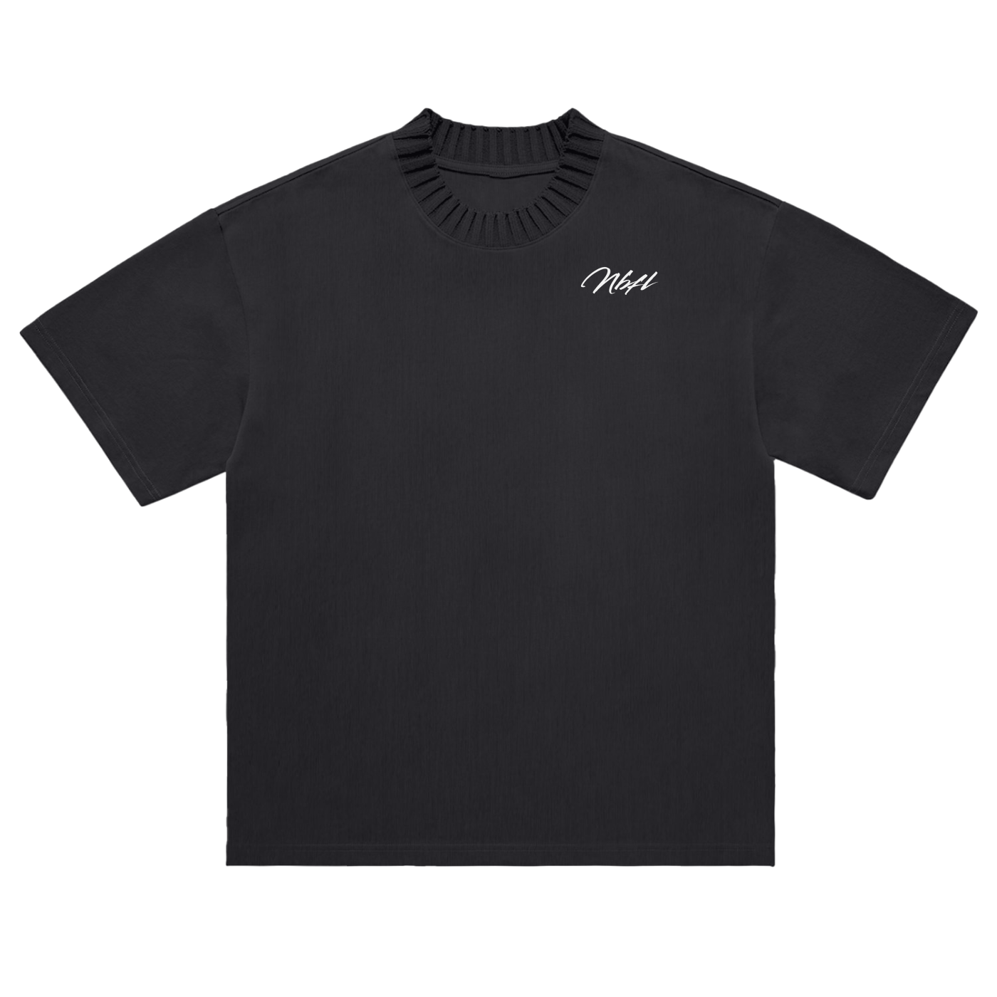 Nbfl Heavyweight Knitted Round Neck T-Shirt