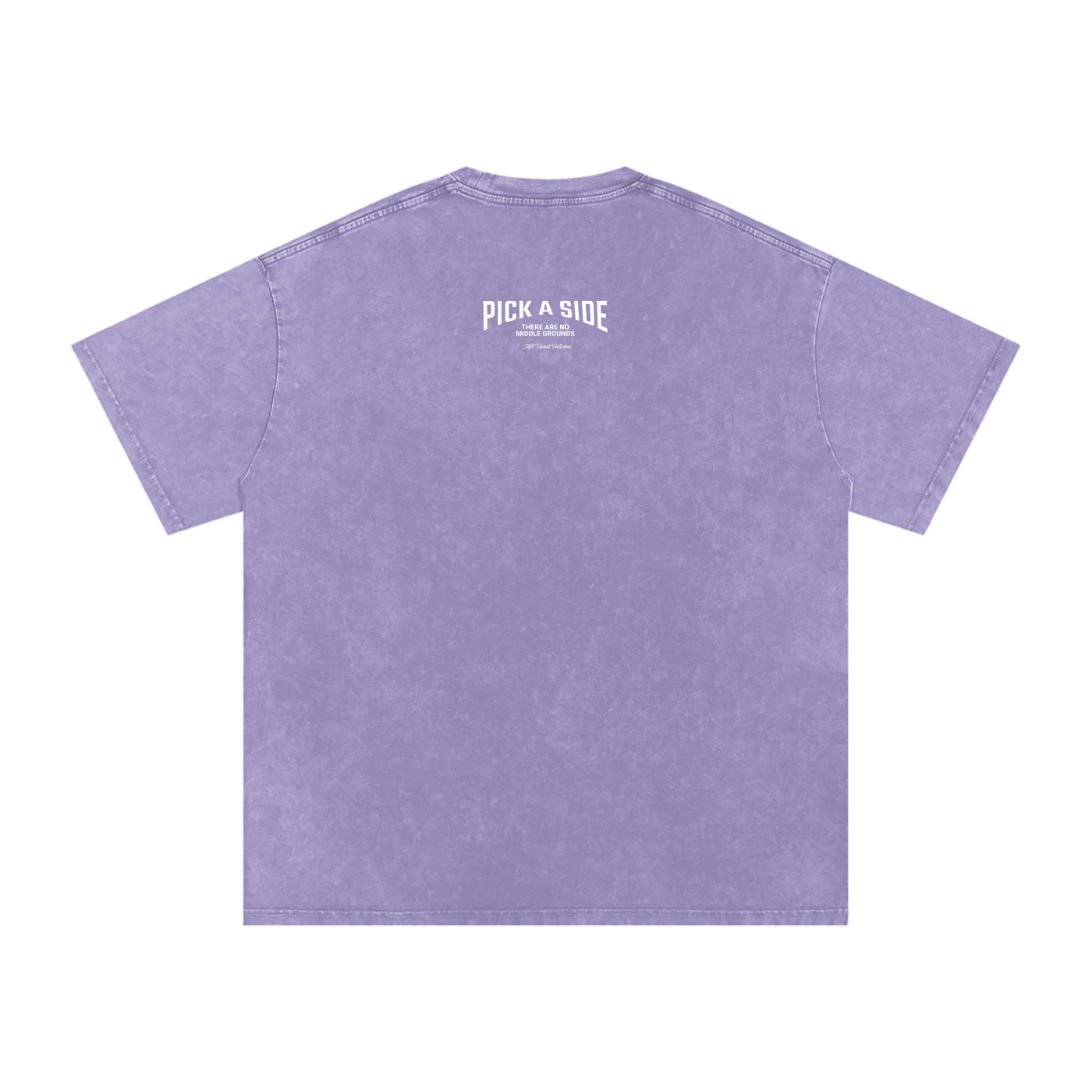 PICK A SIDE Acid Wash Oversize T-Shirt