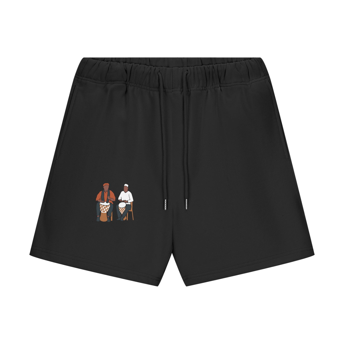 Cultural Drummers Streetwear Unisex Heavyweight 460G Fleece Loose Fit Shorts