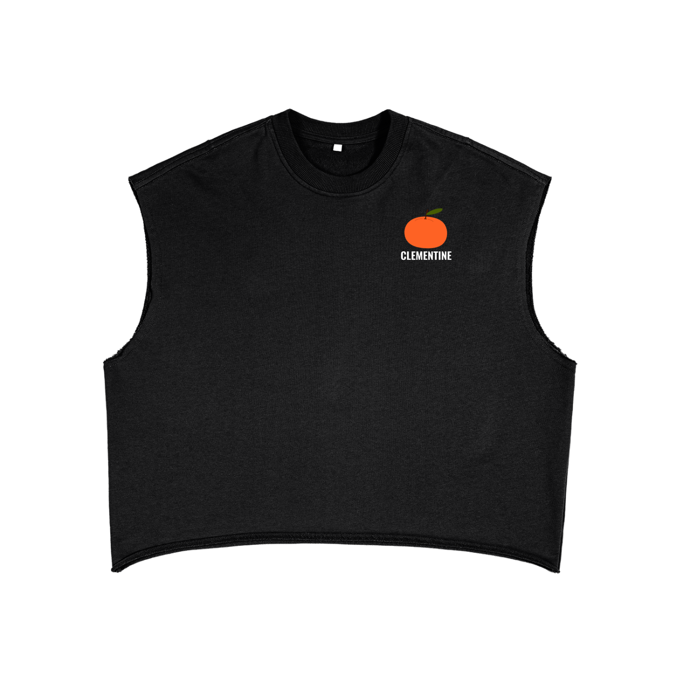 CLEMENTINE French Terry Boxy Tank Top
