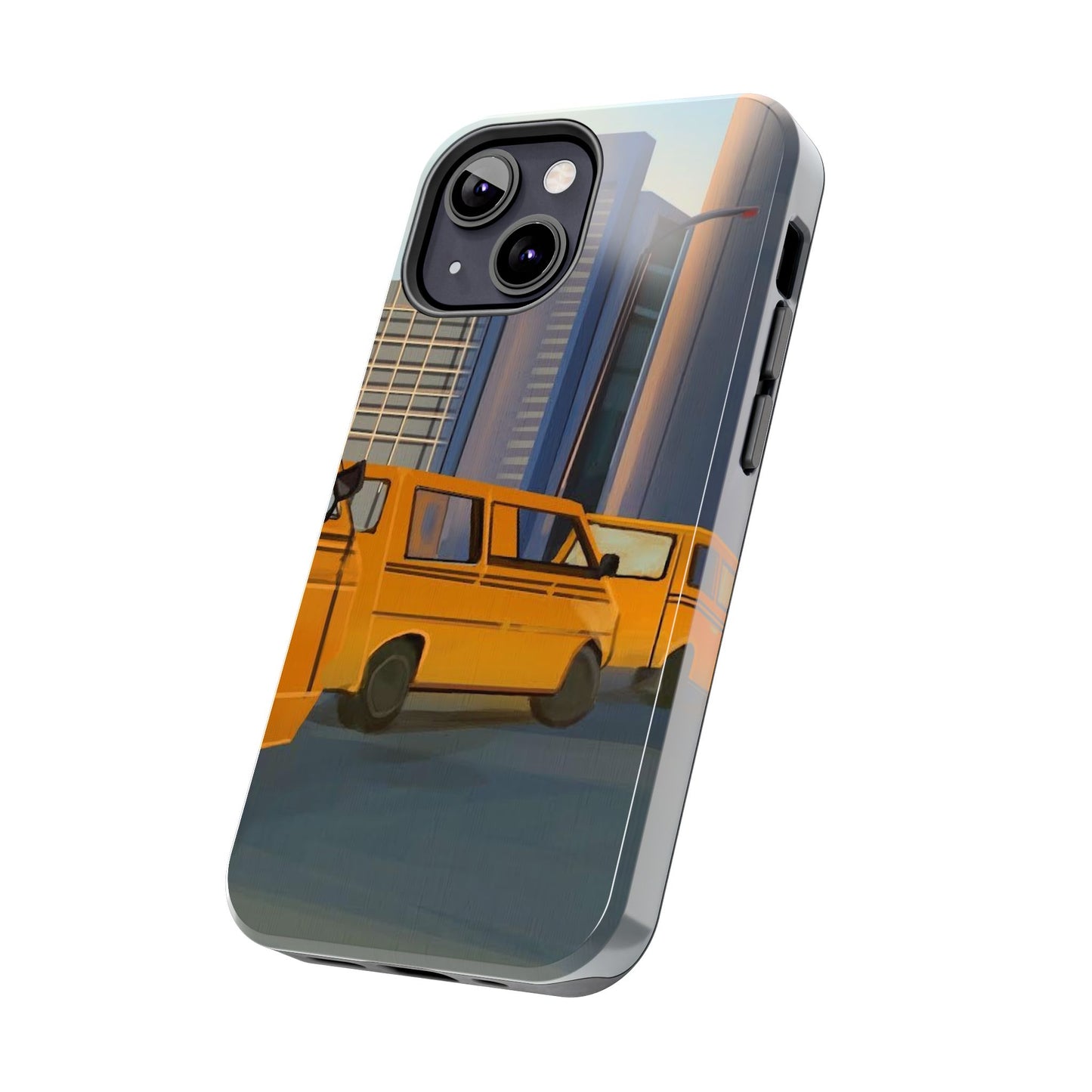 Cityscape Tough Phone Case - Urban Style Accessory