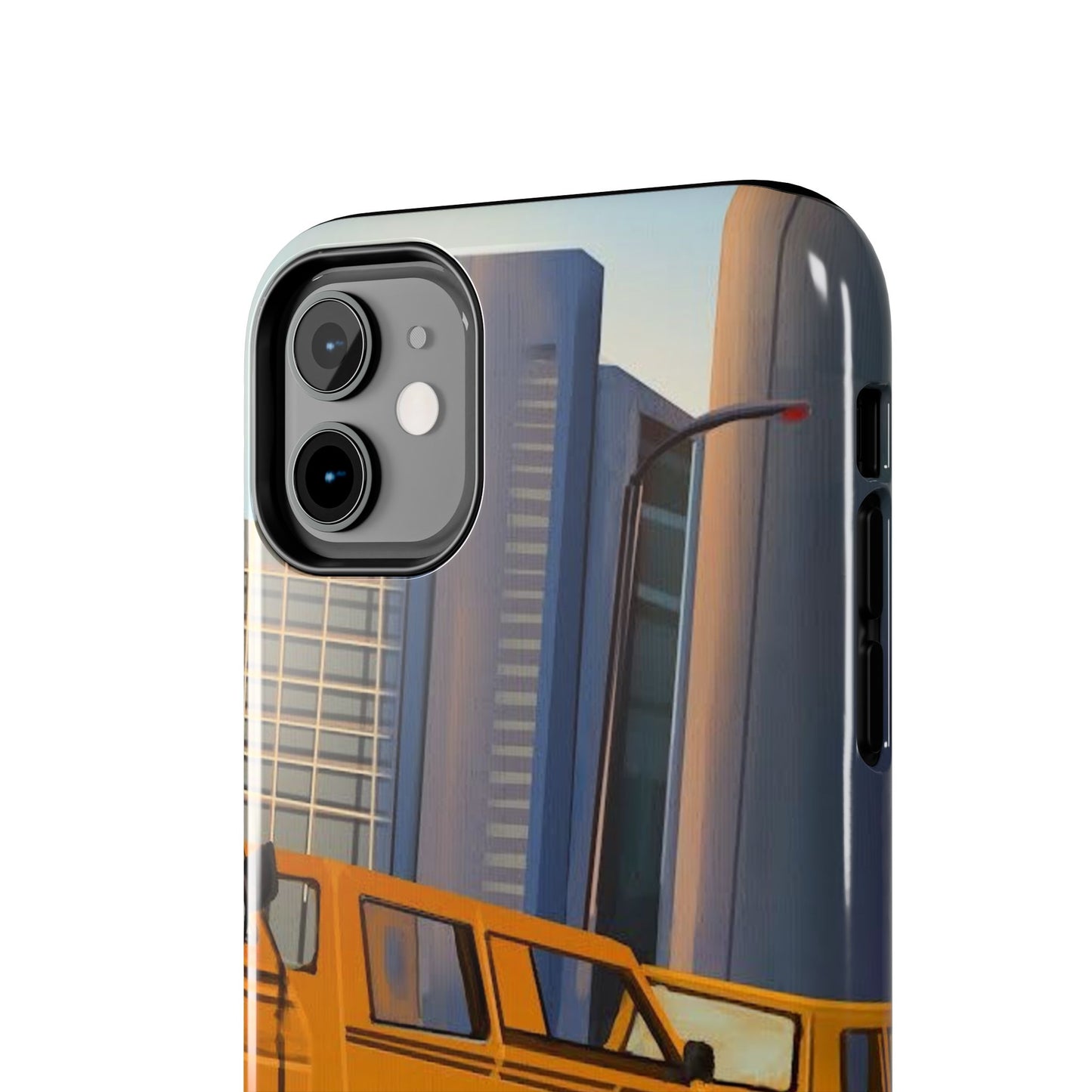 Cityscape Tough Phone Case - Urban Style Accessory