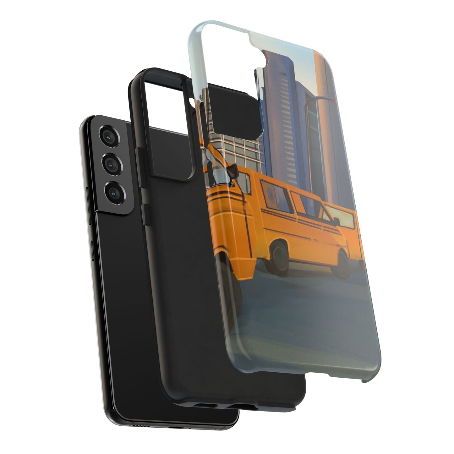 Cityscape Tough Phone Case - Urban Style Accessory