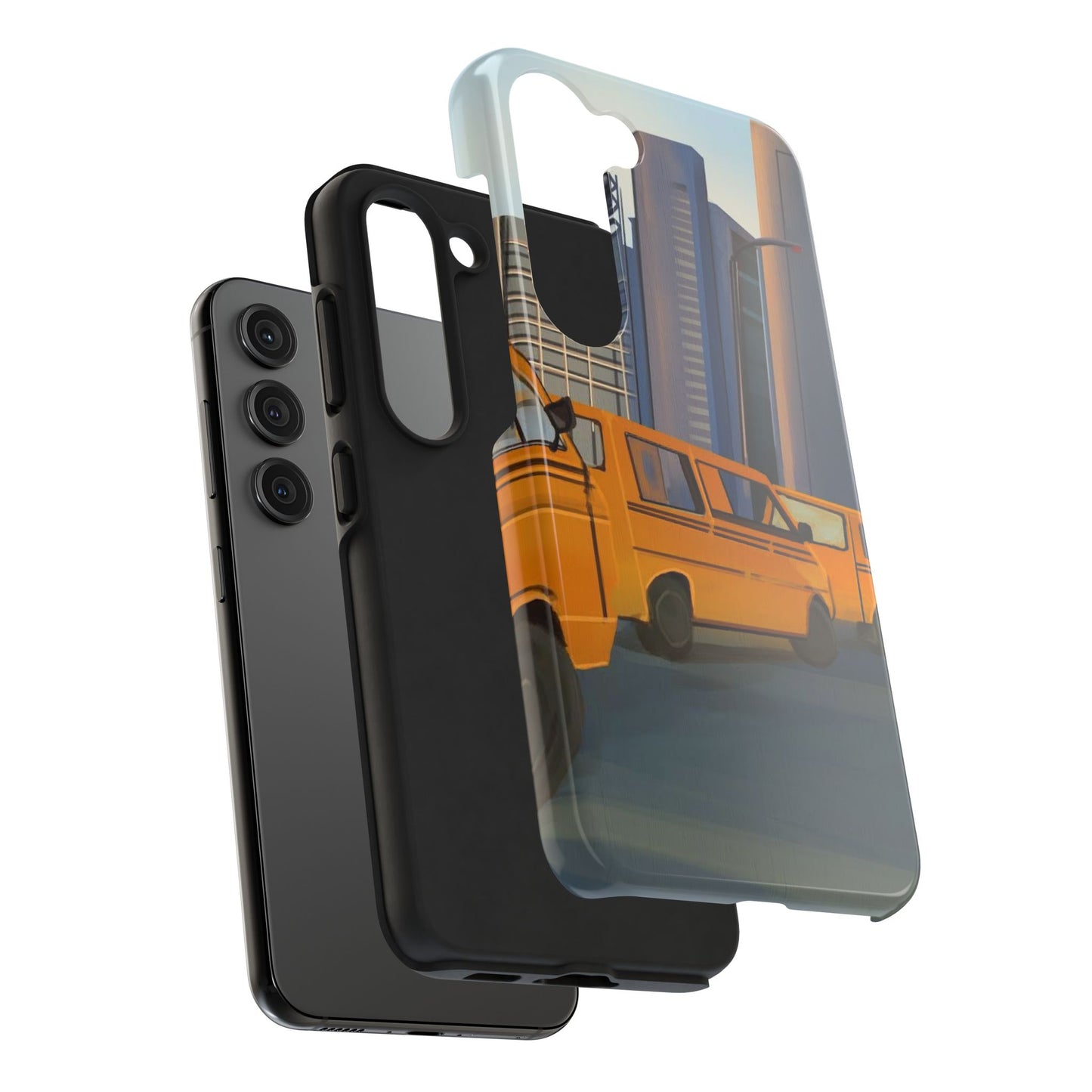 Cityscape Tough Phone Case - Urban Style Accessory