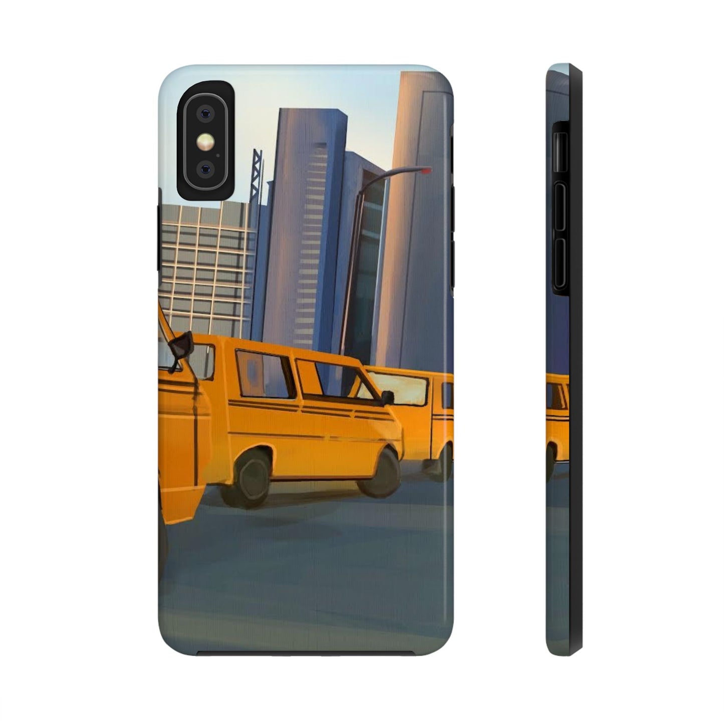 Cityscape Tough Phone Case - Urban Style Accessory