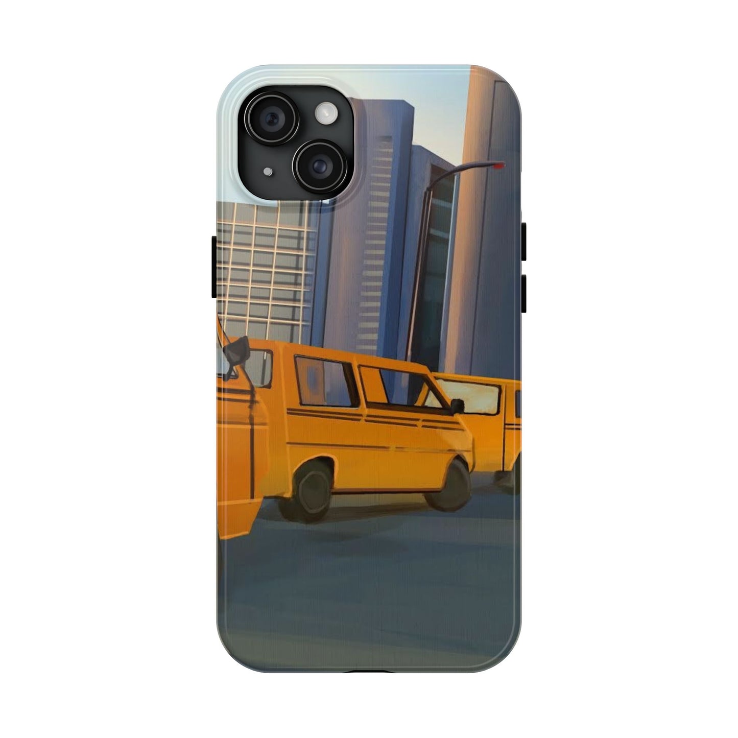 Cityscape Tough Phone Case - Urban Style Accessory