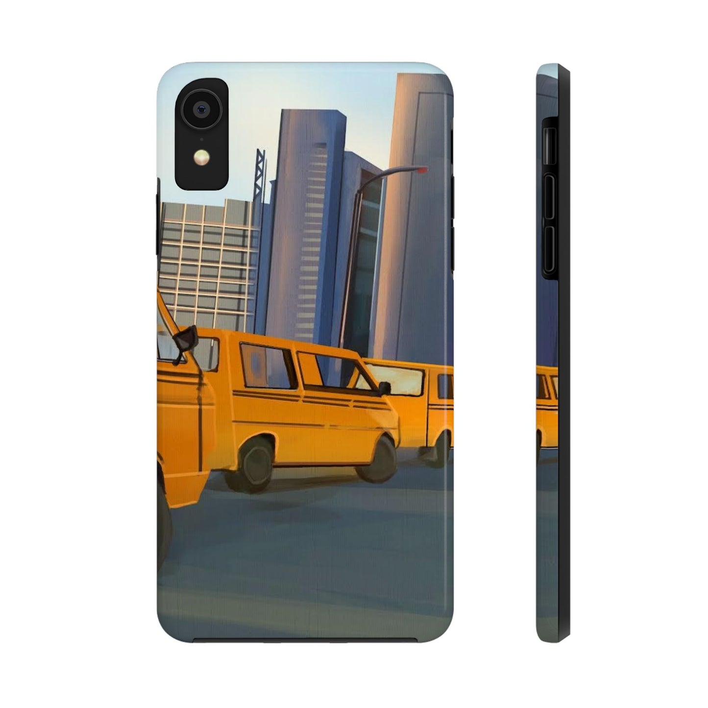 Cityscape Tough Phone Case - Urban Style Accessory