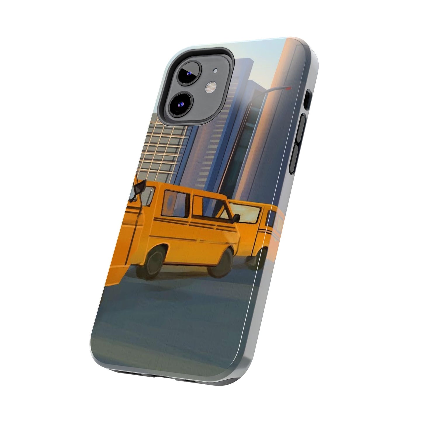 Cityscape Tough Phone Case - Urban Style Accessory