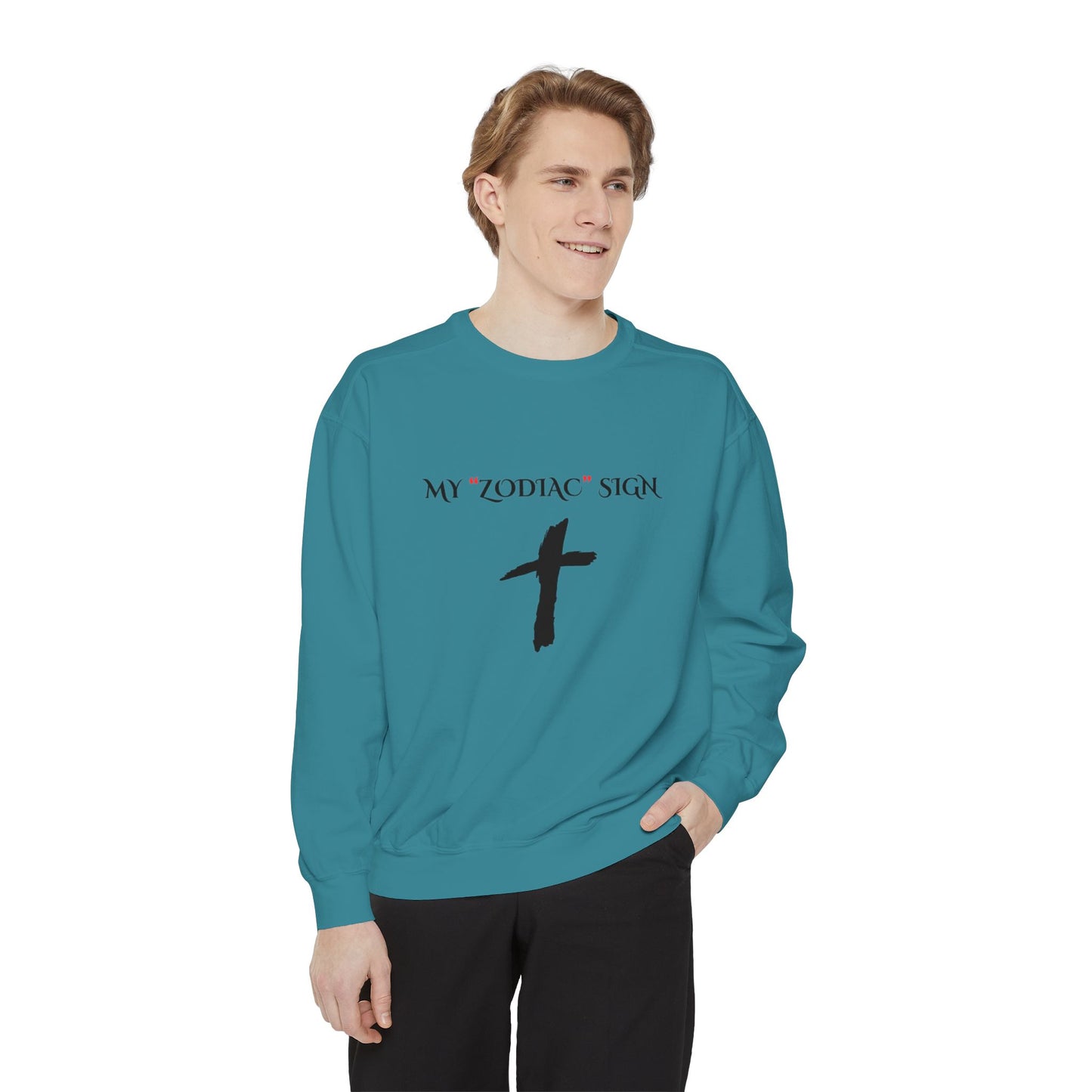 My Zodiac Sign Unisex Garment-Dyed Sweatshirt