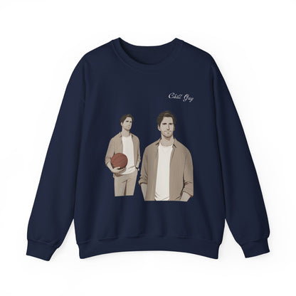 Chill Guy Sweatshirt – Unisex Heavy Blend™ Crewneck for Sports Lovers