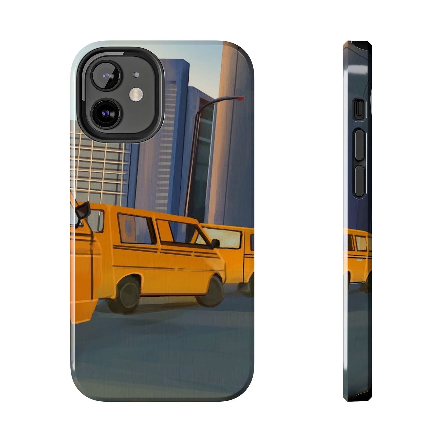 Cityscape Tough Phone Case - Urban Style Accessory