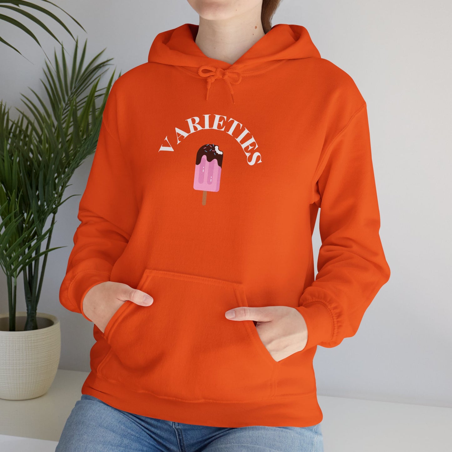 Cool Summer Treats Hoodie - 'Varieties' Ice Cream Design