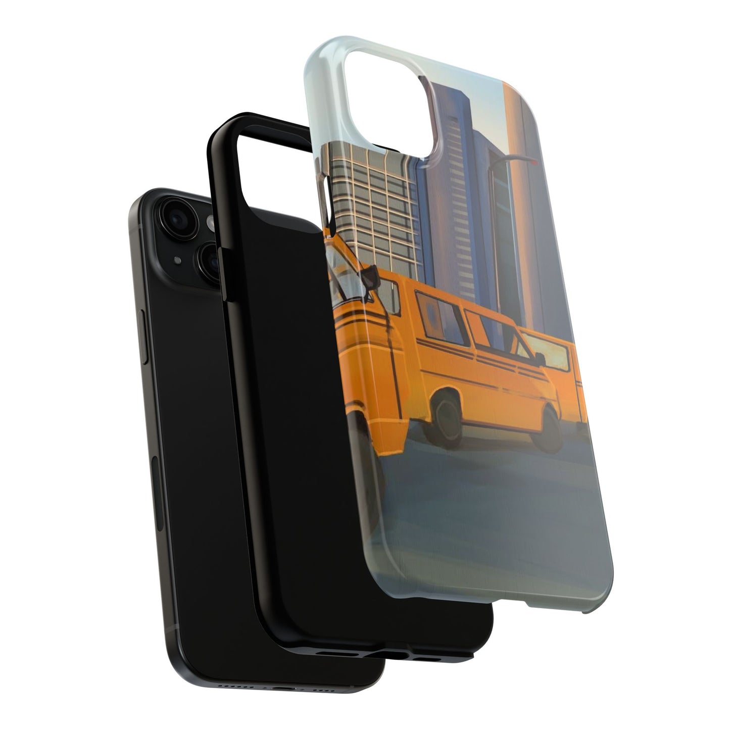 Cityscape Tough Phone Case - Urban Style Accessory