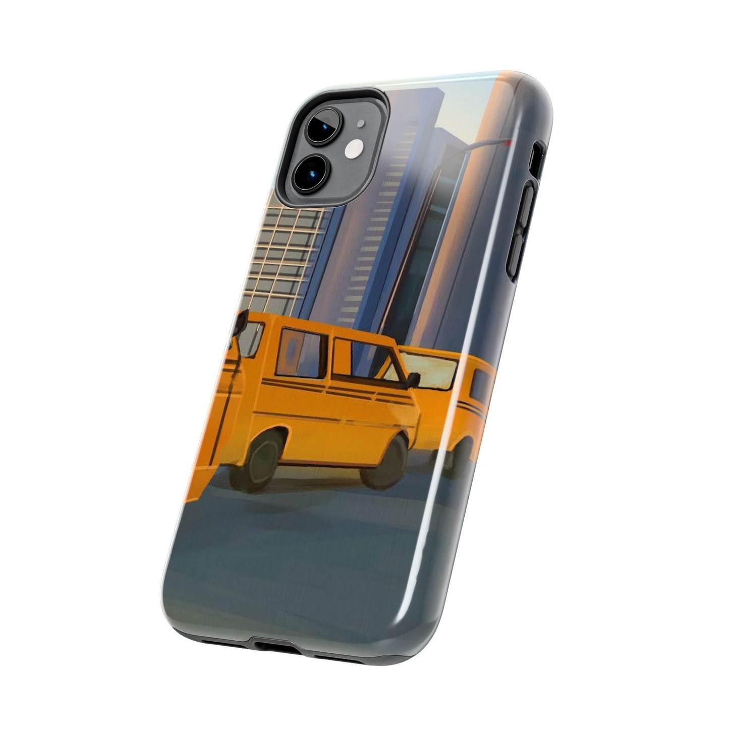 Cityscape Tough Phone Case - Urban Style Accessory