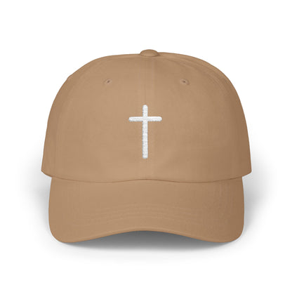 Christ like Classic unisex Cap with Cross Design - Casual Christian Hat for Everyday Wear