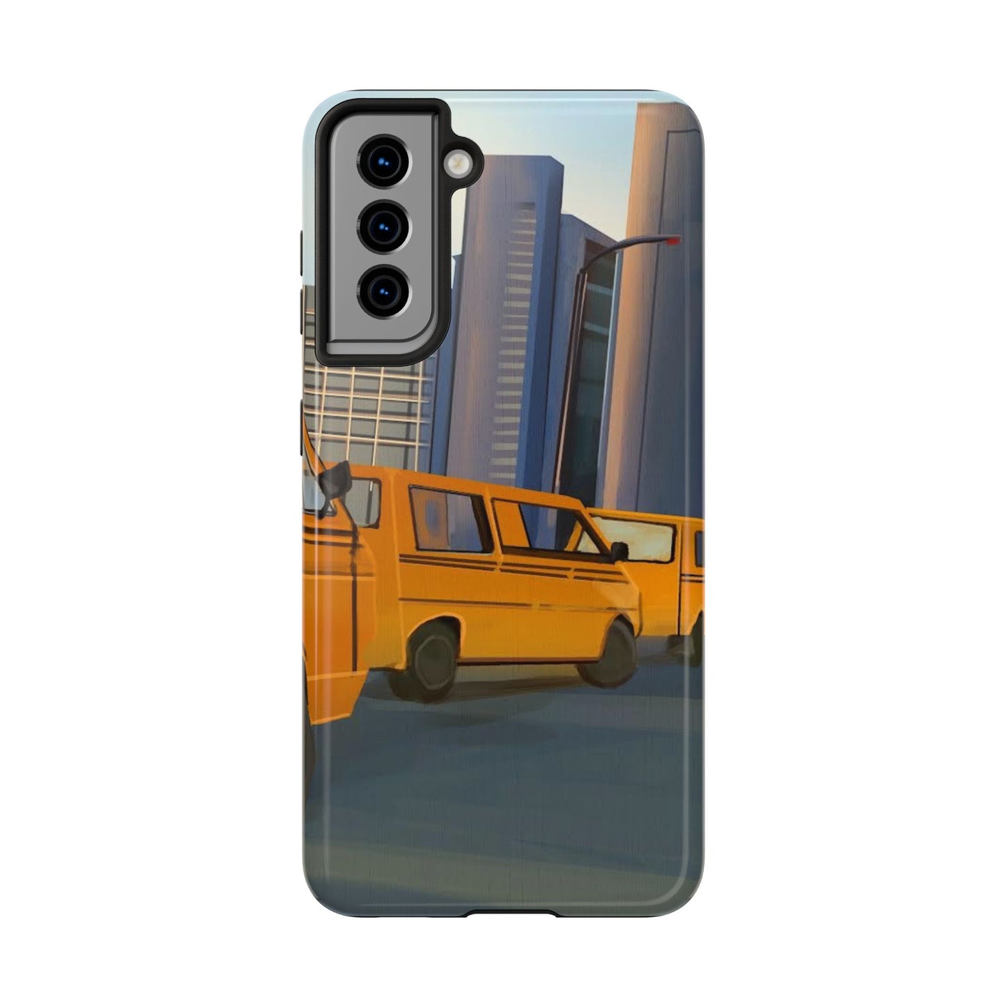 Cityscape Tough Phone Case - Urban Style Accessory