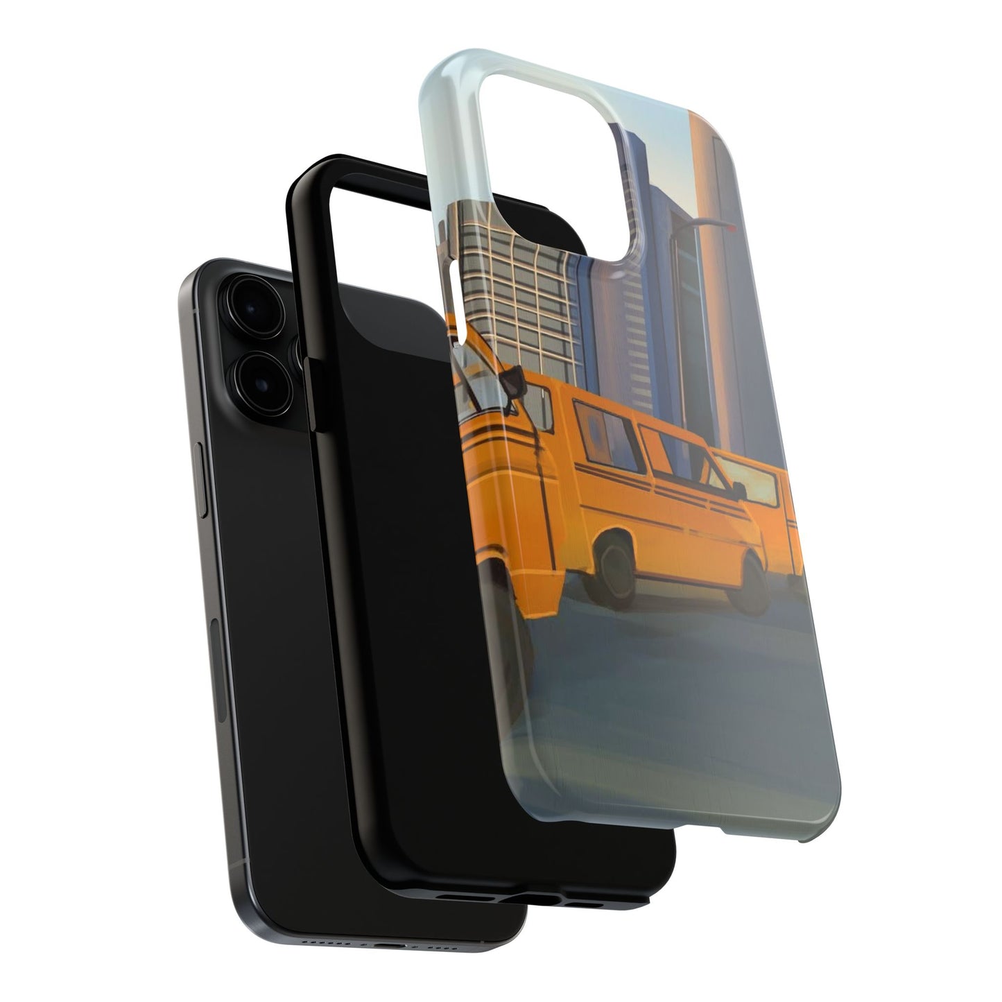 Cityscape Tough Phone Case - Urban Style Accessory