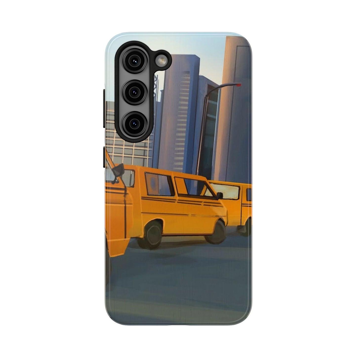 Cityscape Tough Phone Case - Urban Style Accessory