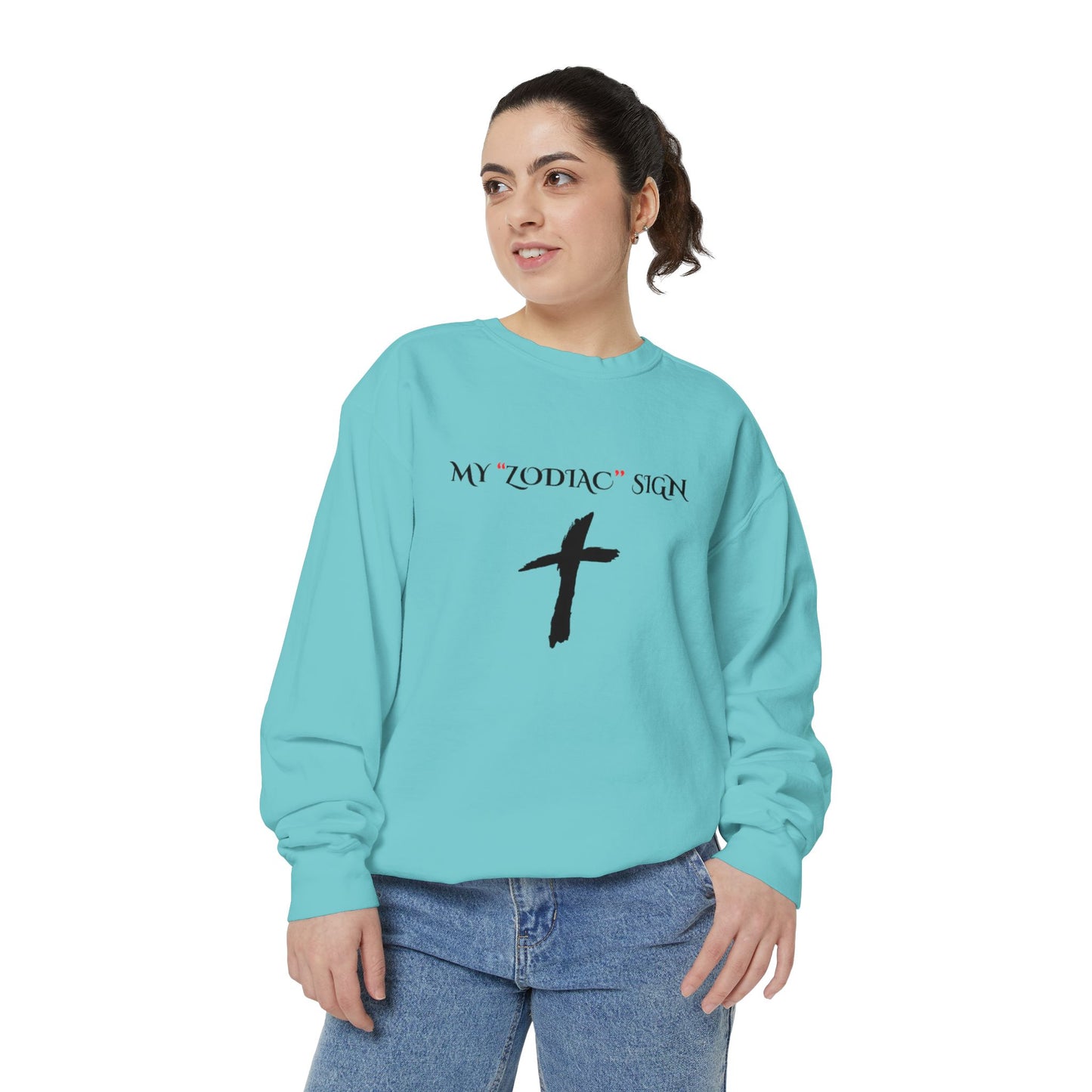 My Zodiac Sign Unisex Garment-Dyed Sweatshirt