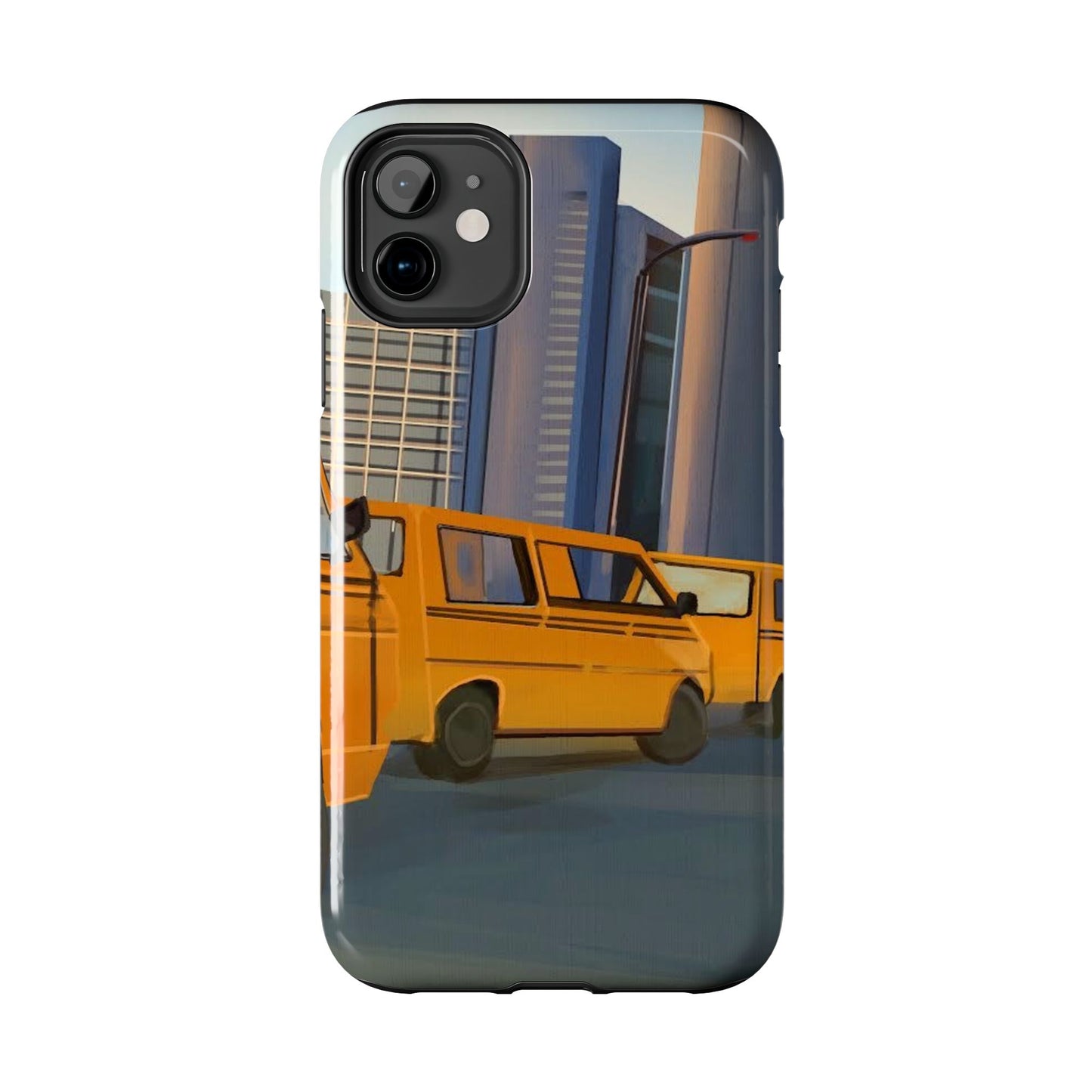 Cityscape Tough Phone Case - Urban Style Accessory