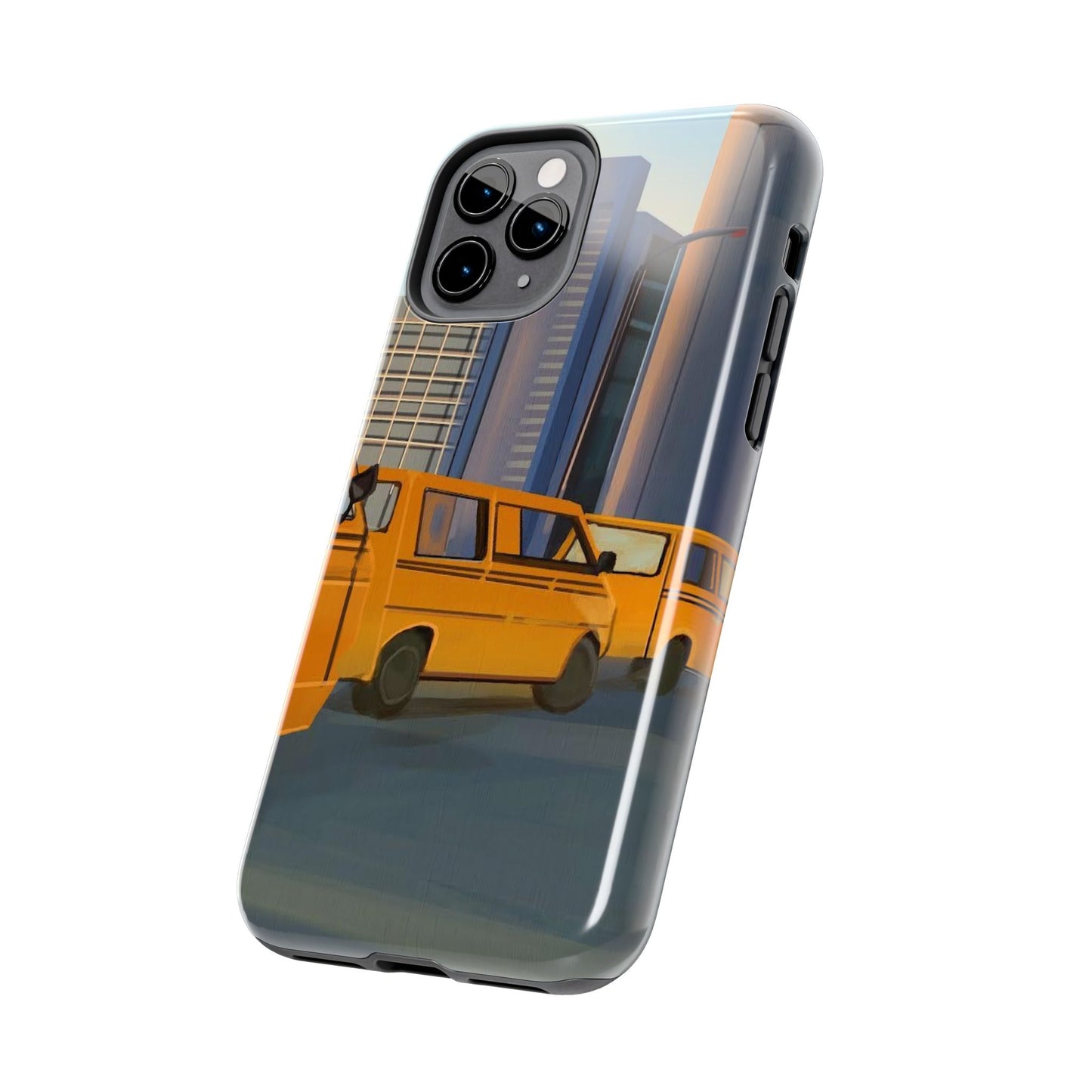 Cityscape Tough Phone Case - Urban Style Accessory