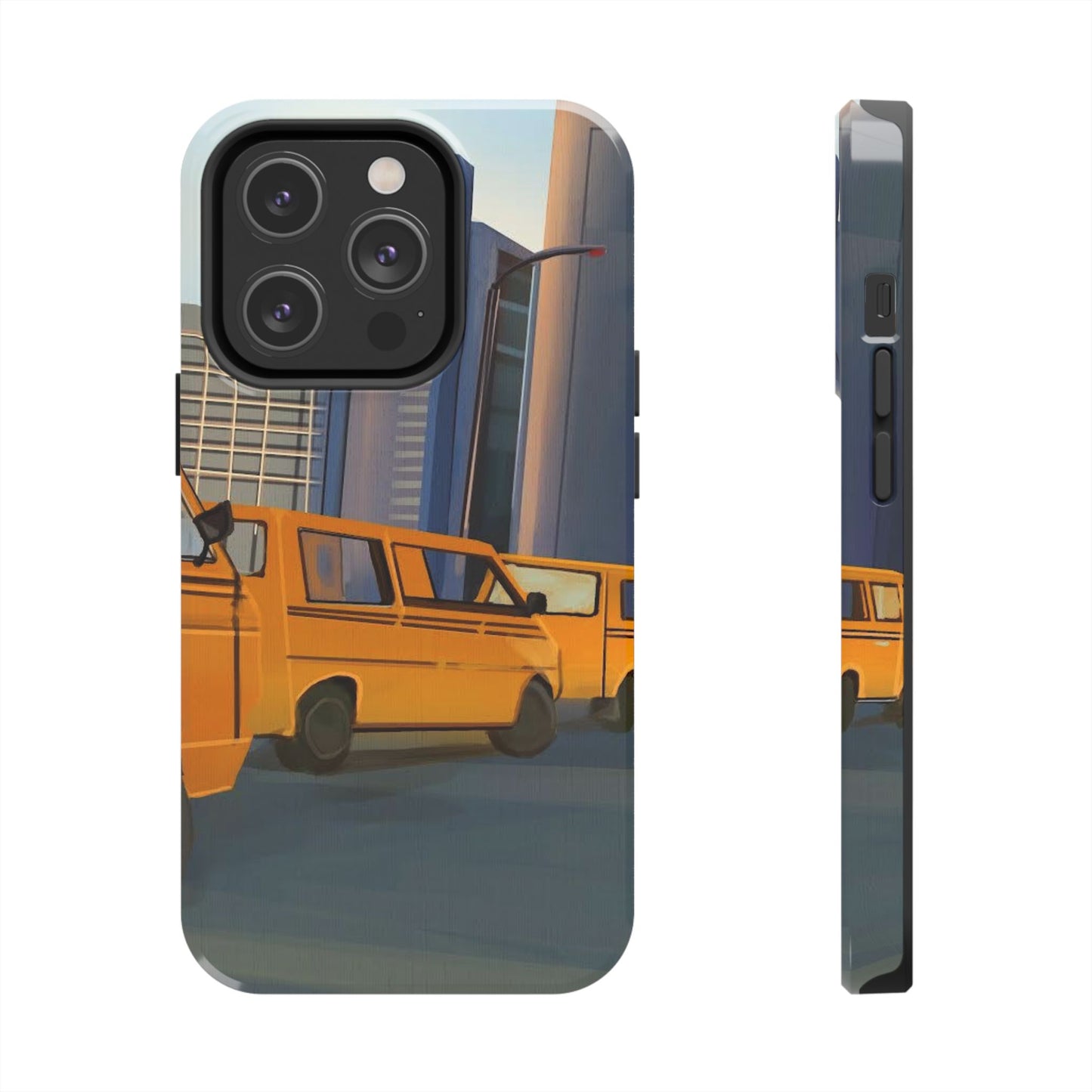 Cityscape Tough Phone Case - Urban Style Accessory