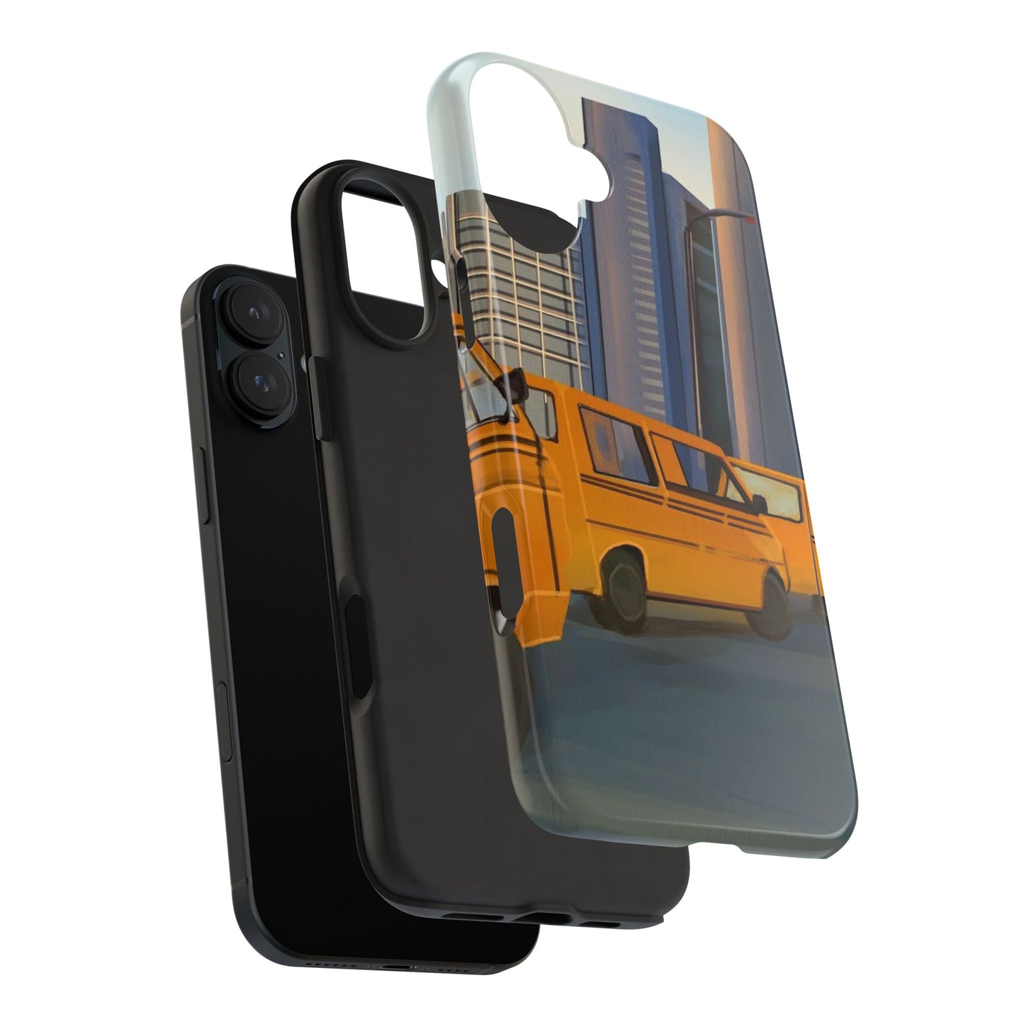 Cityscape Tough Phone Case - Urban Style Accessory