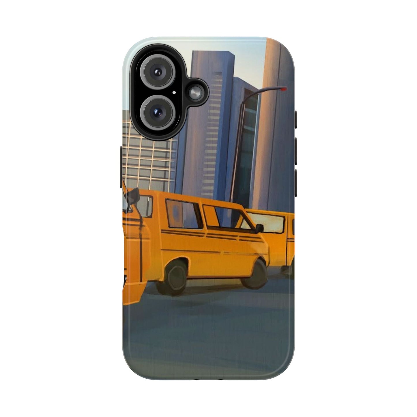 Cityscape Tough Phone Case - Urban Style Accessory