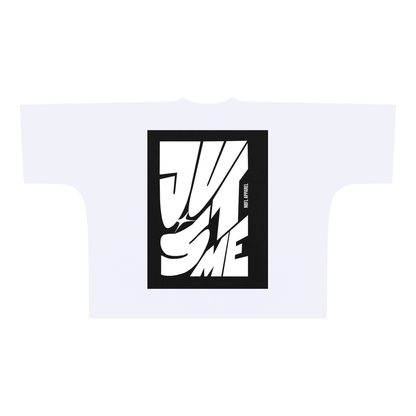 Just Me Oversize One-piece Pattern Cut Boxy Tee - 300 GSM