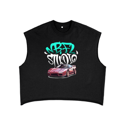 NBFL Studio French Terry Boxy Tank Top