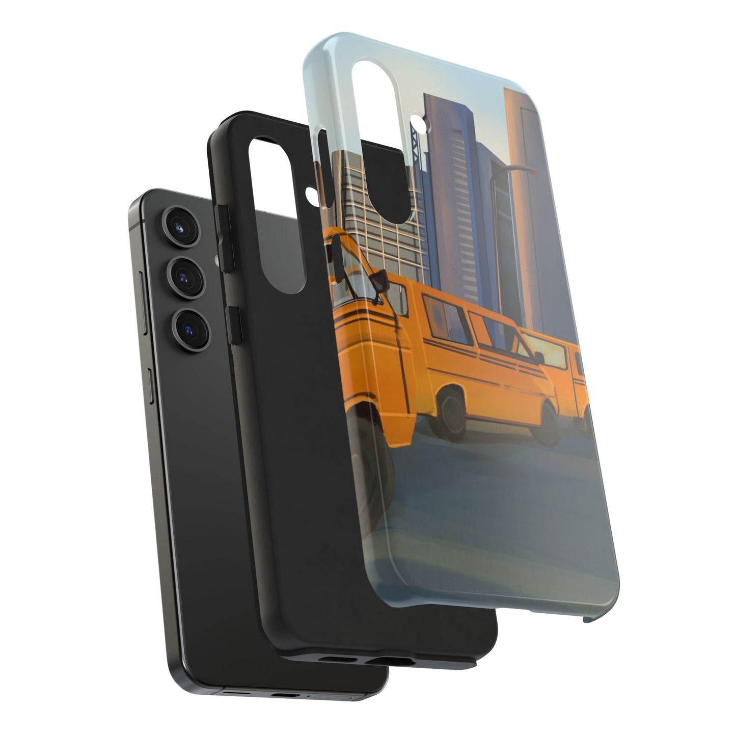 Cityscape Tough Phone Case - Urban Style Accessory