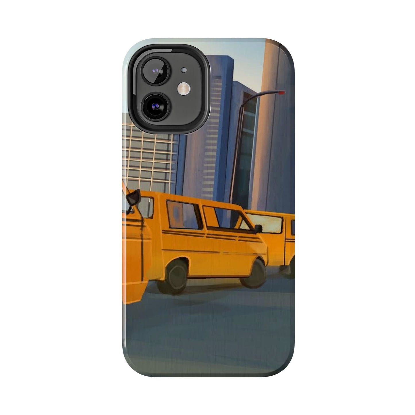 Cityscape Tough Phone Case - Urban Style Accessory